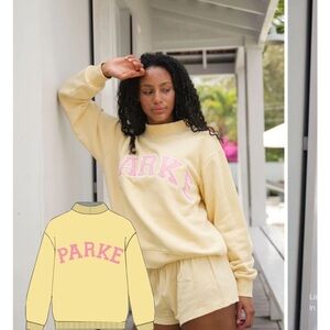 Parke Peel + Conch Heritage Varsity Mockneck size L/XL